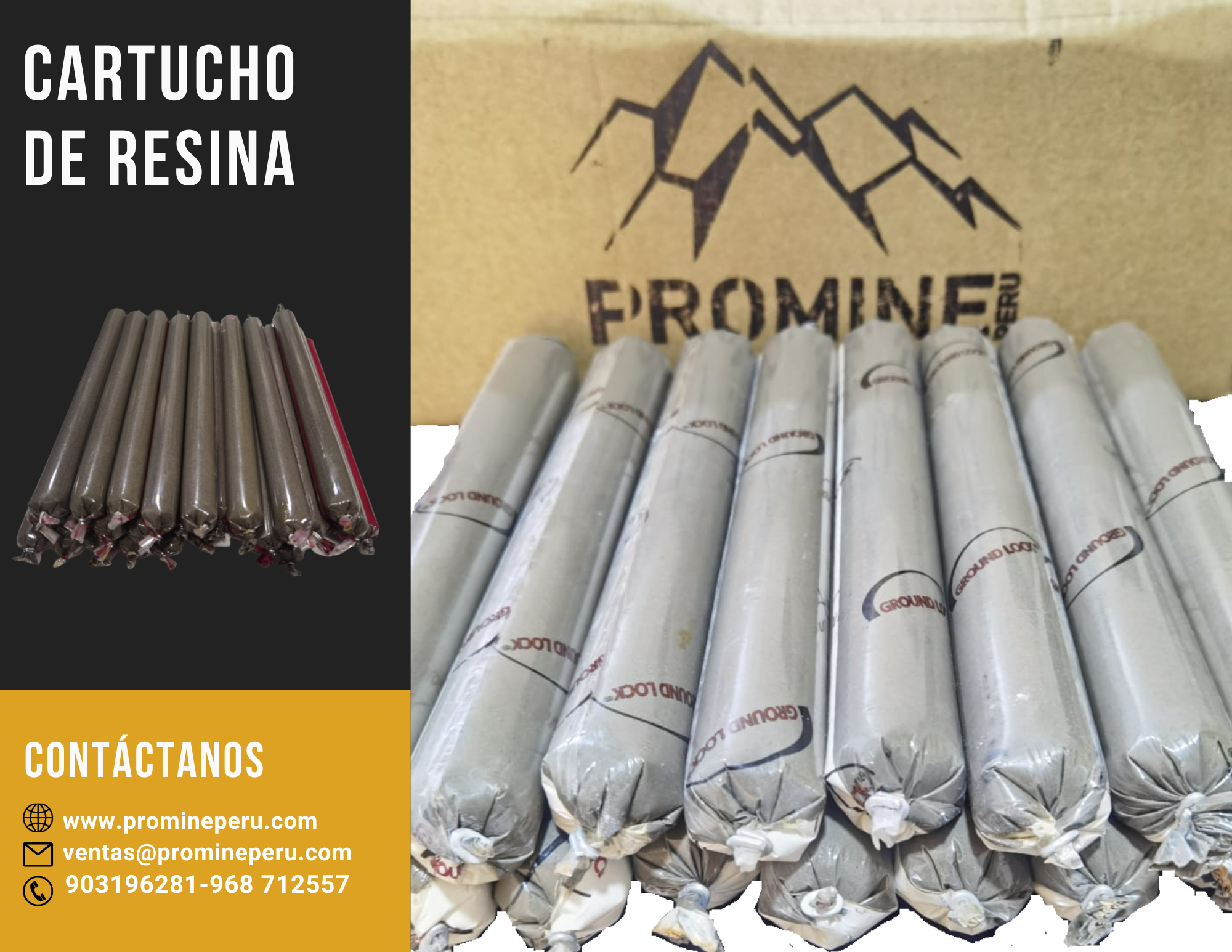 CARTUCHOS DE RESINA ALTA CALIDAD PROMINE AQP